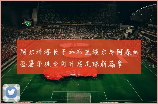 阿尔特塔长子加布里埃尔与阿森纳签署学徒合同开启足球新篇章